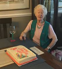 Pearl McLeary birthday party